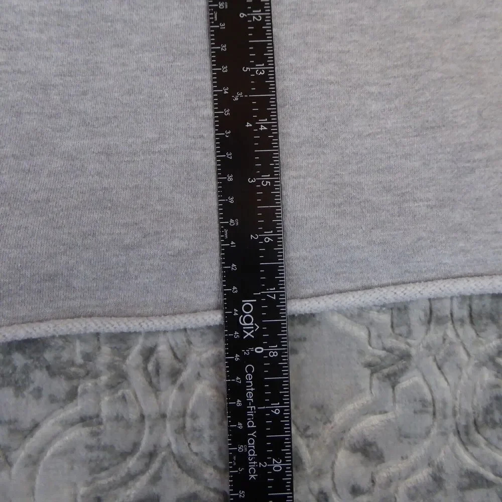 John Galt Sweatshirt Womens Small Gray Cropped Crewneck Oversized California - Picture 6 of 9